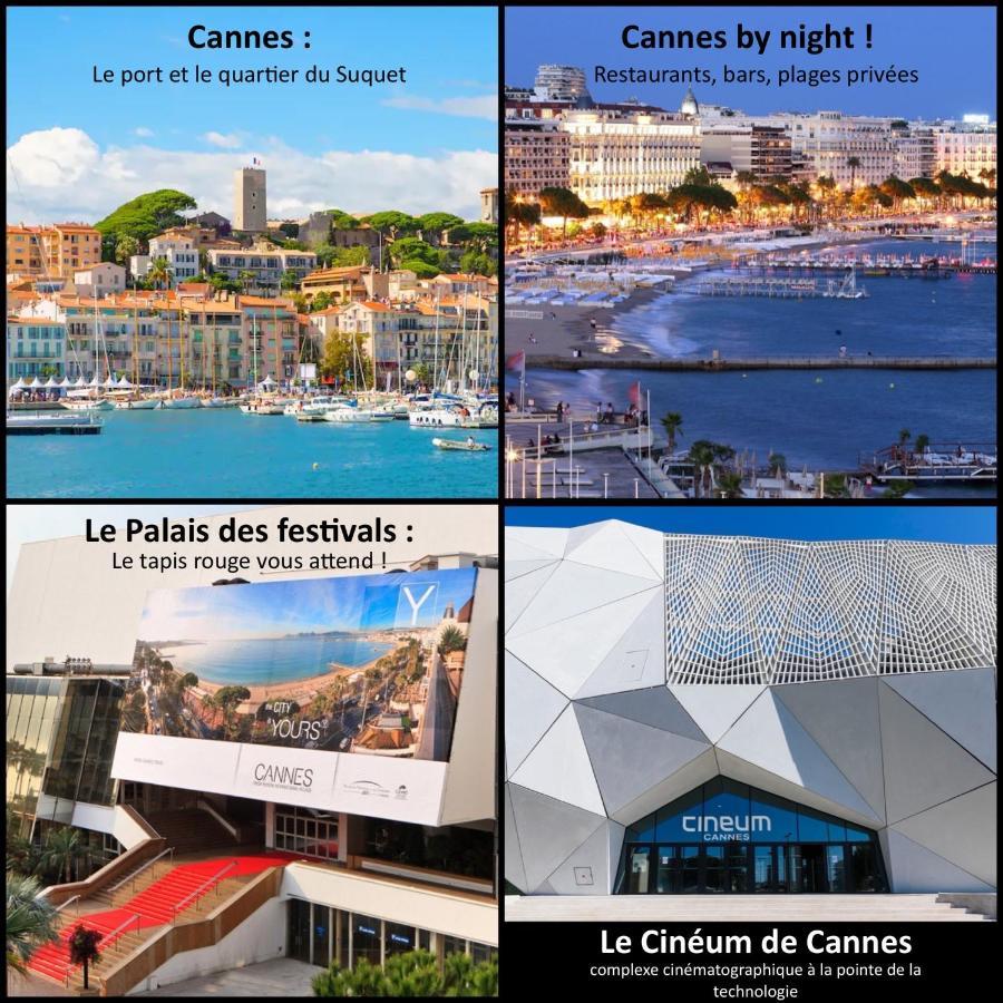 Cannes, Mer A 500 M, Maison Rare Exteriör bild