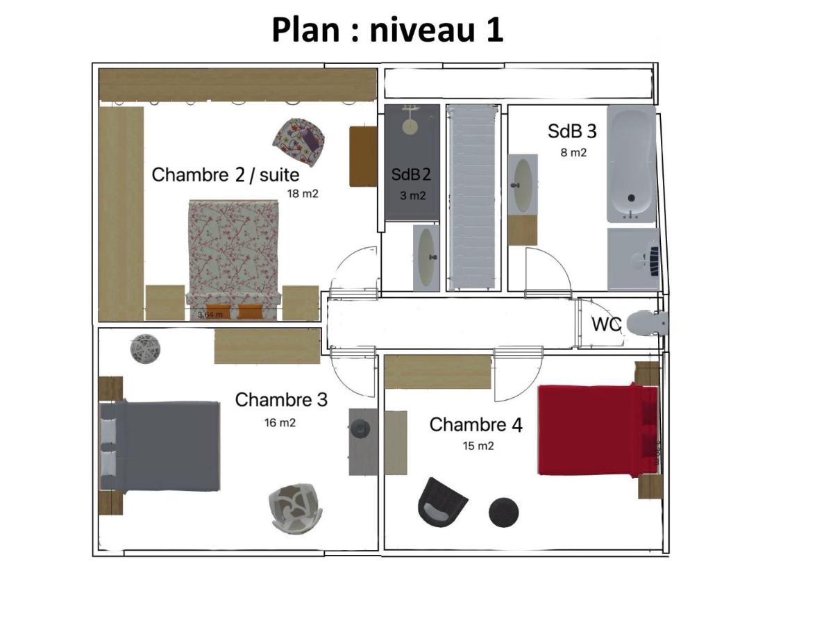 Cannes, Mer A 500 M, Maison Rare Exteriör bild